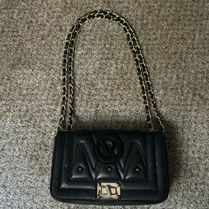 Mario Valentino black cross body bag
